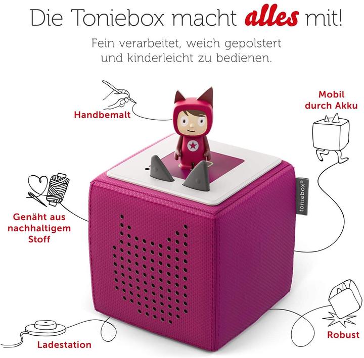 Actual product image Tonies Toniebox starter set berry (creative tone) (German)