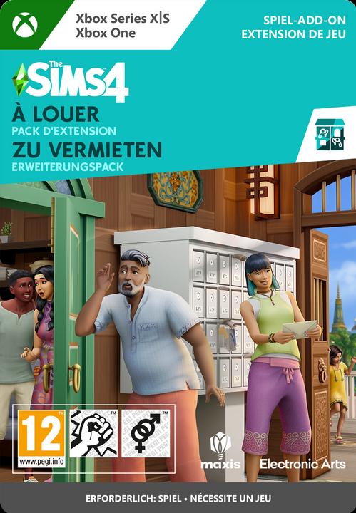 Actual product image Microsoft Xbox The Sims 4 For Rent Expansion Pack Download Code (Xbox One X, Xbox One S, Xbox Series S, Xbox Series X)