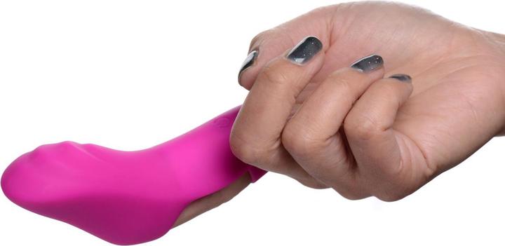 Actual product image Frisky Finger Bang Her Pro Finger Vibrator Rosa