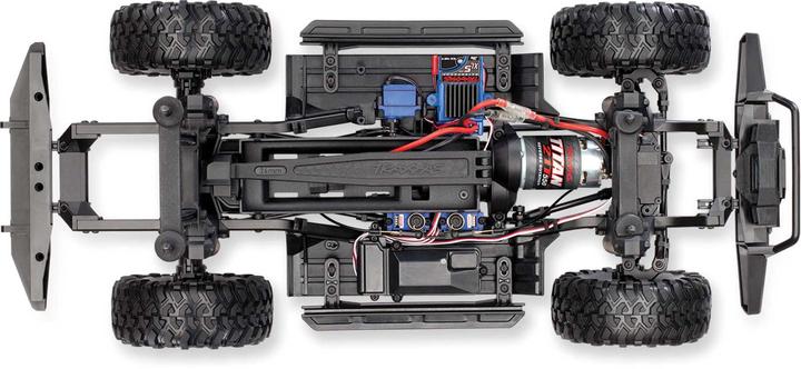 Produktbild Traxxas TRX-4 LR Defender Elektro Brushed Crawler 4WD 1:10 RTR blau (RTR Ready-to-Run)