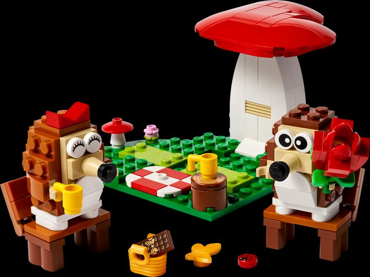 Produktbild LEGO Igel und ihr Picknick-Date (40711, LEGO Saisonale Sets)