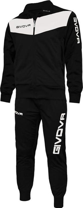 Produktbild Givova Tuta Visa Trainingsanzug Schwarz & Weiss TR018 1003 XS (XS)