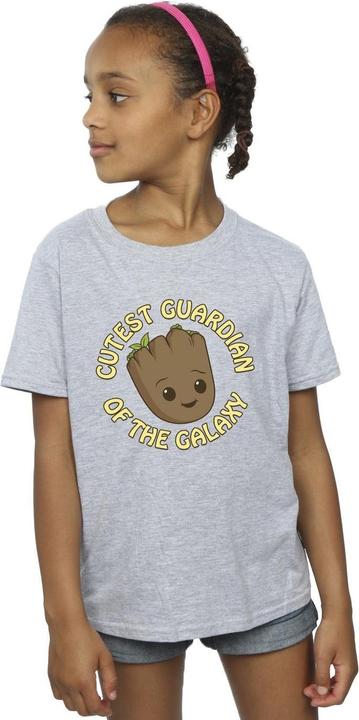 Actual product image Girls I Am Groot Cutest Guardian Cotton T-Shirt (104)