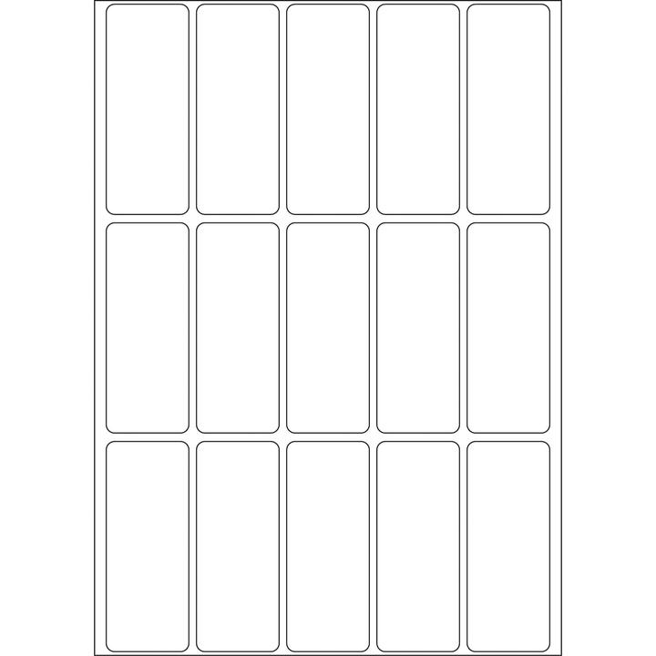 Actual product image HERMA Removable multi-purpose labels