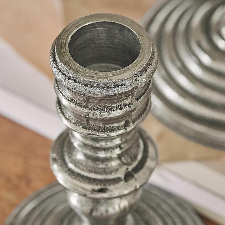 Image du produit Loberon Kerzenständer 2er Set Plenivo silber