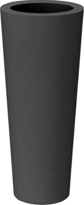 Produktbild Newgarden FICUS 60 Pflanzkübel gross doppelwandig rund, hoch ø29x59cm anthrazit 16L aussen
