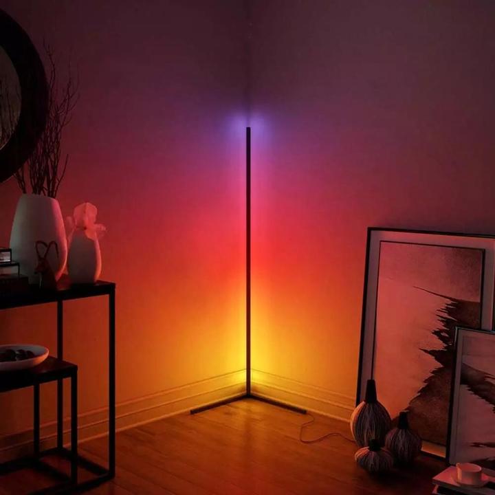 Produktbild JTI LED-Stehleuchte RGB mit Fernbedienung