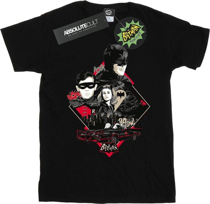 Batman TV Serie Charakter Skyline TShirt