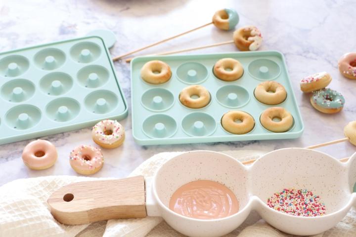 Image du produit ScrapCooking Silikon Backform für 12 Mini-Donuts