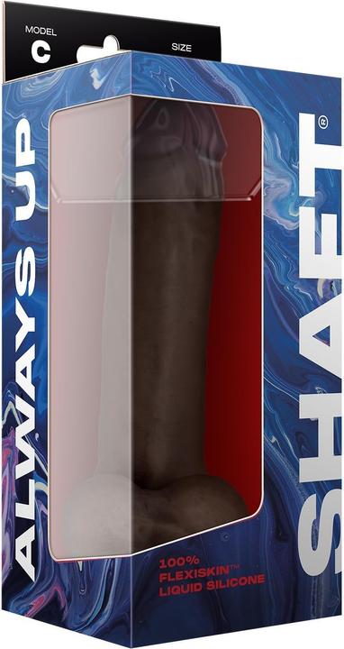 Produktbild Shaft Model C Downward Curve Flexiskin Double Layered Realistic Dildo with Balls Extremely Soft Sex