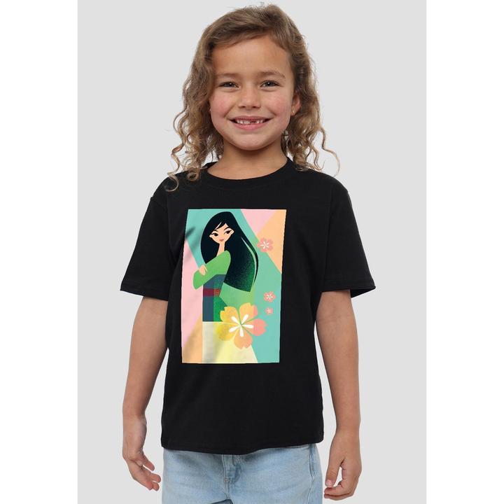 Actual product image Mulan Childrens/Kids Sketch T-Shirt (128)