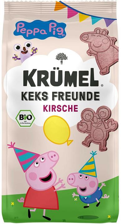 Produktbild Krümel Kekse Freunde Kirsche Peppa Pig 125 g (0.13 kg, 1 x)