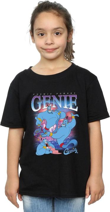 Produktbild Aladdin Mädchen Genie Montage TShirt aus Baumwolle (116)