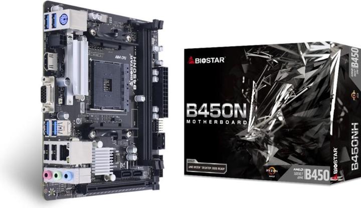 Biostar B450NH (AM4, AMD B450, Mini-ITX)