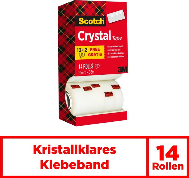 Actual product image Scotch Crystal adhesive tape multi-pack (19 mm)
