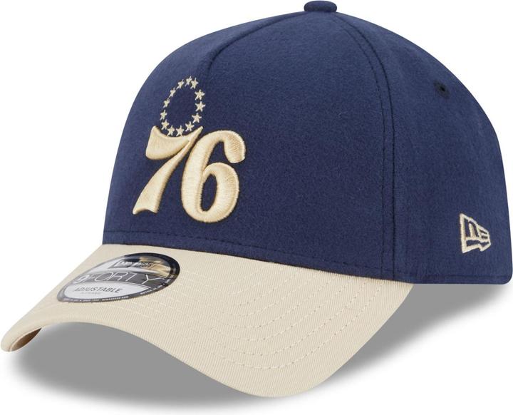New Era A-Frame 9Forty Cap MOLESKIN Philadelphia 76ers navy (One Size)
