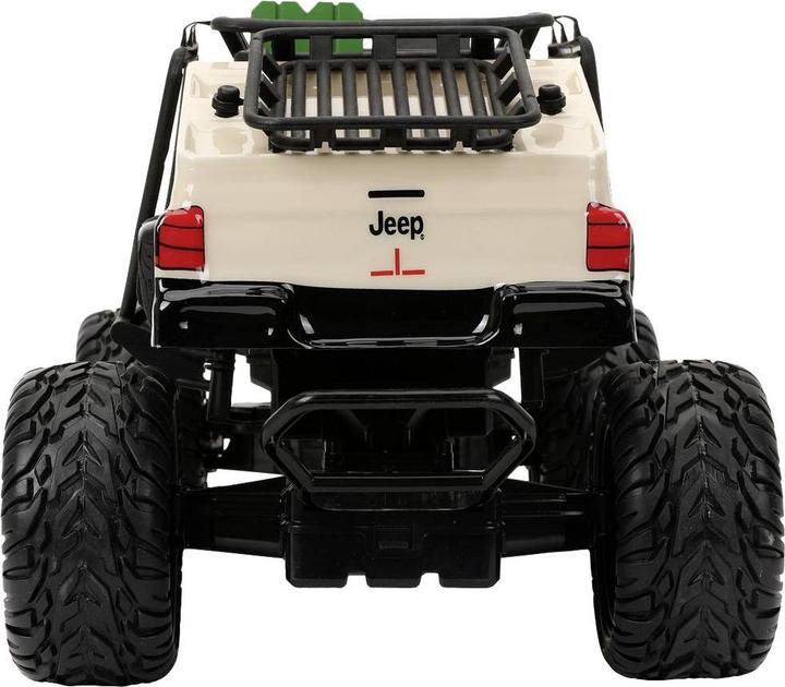 Actual product image Jada Jurassic World RC 4x4 Jeep Gladiator1:12