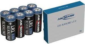Produktbild Ansmann ANS 1520-0013 - Alkaline Batterie LR1 8er-Pack - Batterie (8 Stk., N)