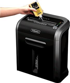 Actual product image Fellowes Document shredder oil