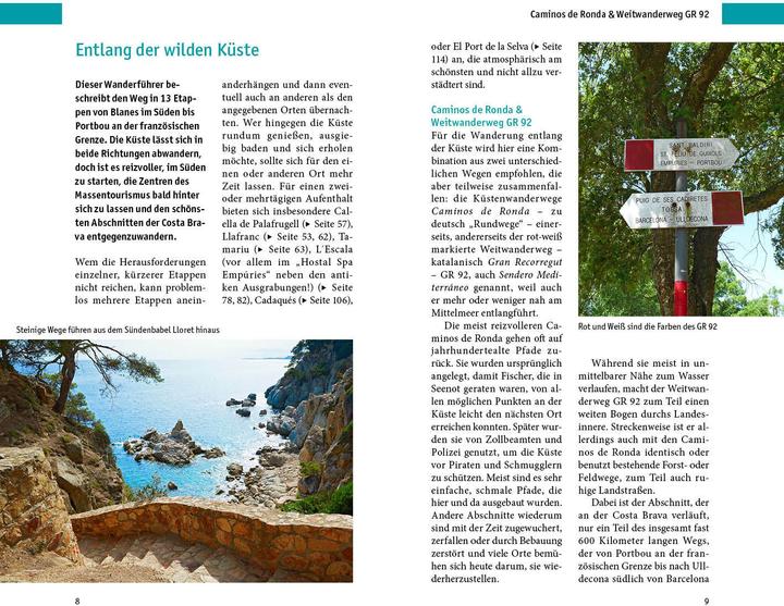 Produktbild Costa Brava zu Fuss erleben (Deutsch, Ulrike Wiebrecht, 2019)
