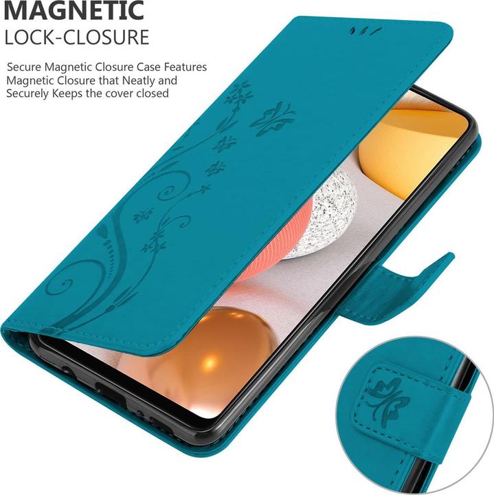 Immagine prodotto Cadorabo Copertina del libro di fiori (Samsung Galaxy A42 5G, Samsung Galaxy M42 5G)