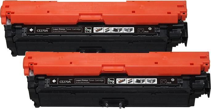 Image du produit Hermex Compatible HP 650A CE270A Cartouche de toner noir (CF)