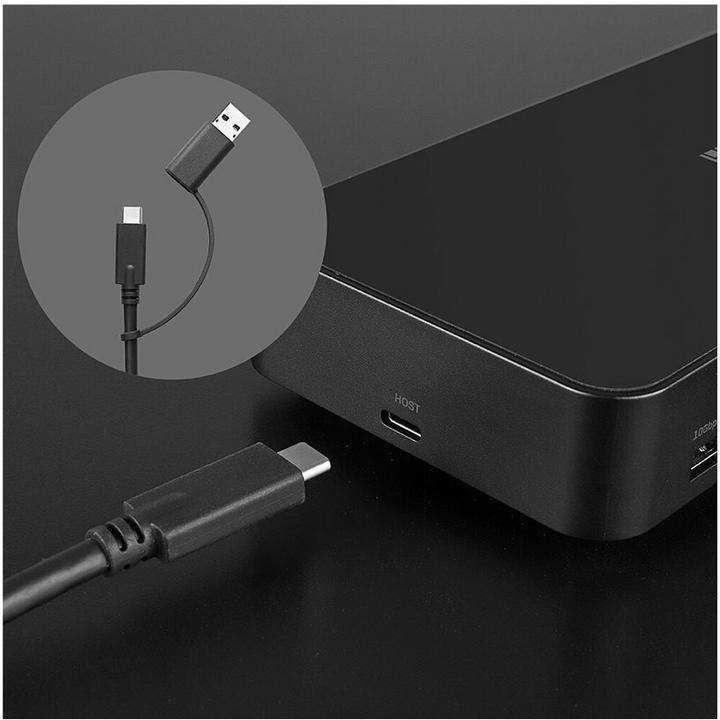Image du produit Lindy Station d'accueil USB 3.2 type C&A Hybrid Laptop DP,HDMI (USB-C, 3 Ports)