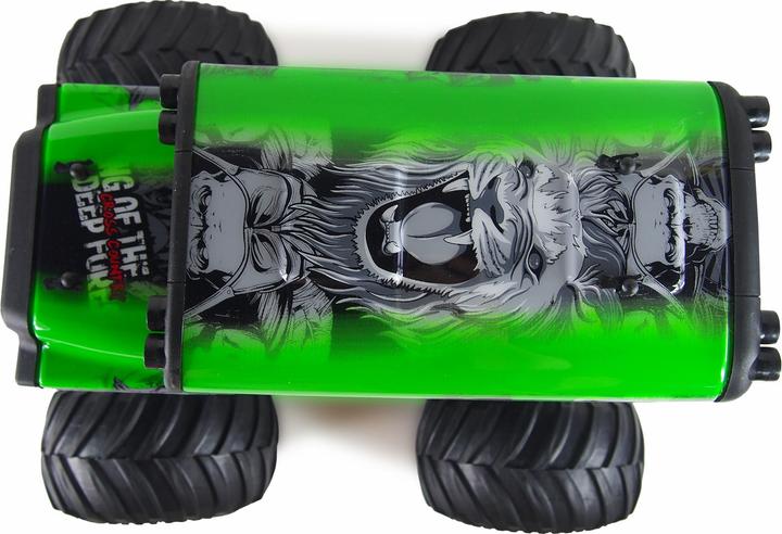 Immagine prodotto Amewi Crazy Schoolbus elettrico spazzolato Monster Truck 2WD 1:16 RTR verde