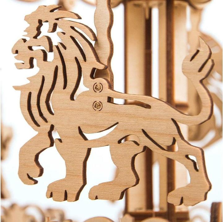 Produktbild Wood Trick Karussell - 3D Holzbausatz