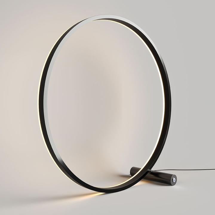 s.luce Lampada da tavolo ad anello LED diretta o indiretta