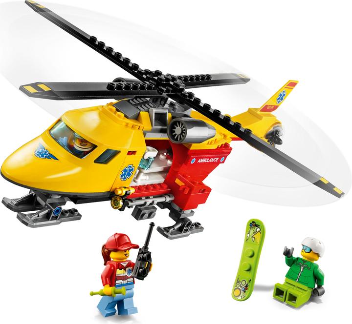 Produktbild LEGO Rettungshubschrauber (60179, LEGO City)