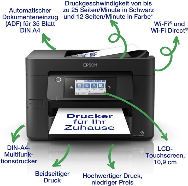 Actual product image Epson WorkForce Pro WF-4825DWF (Ink, Colour)