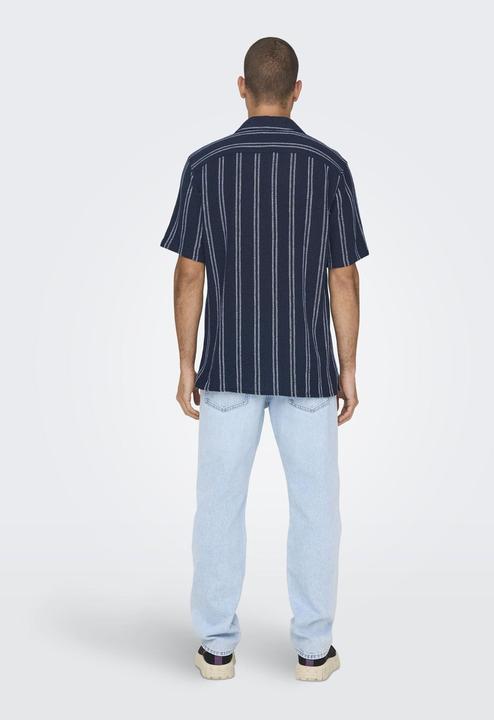 Actual product image Only & Sons Striped short sleeve shirt (XXL)
