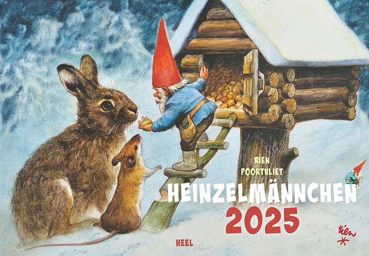 Heinzelmännchen Kalender 2025 (Deutsch)
