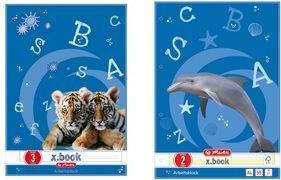 Immagine prodotto Herlitz Blocco da lavoro x.book, DIN A4, fascicolo 2 (A4, Righe, Nessuna rilegatura)