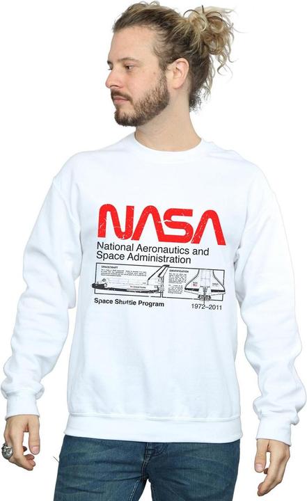 Immagine prodotto Nasa Felpa Navetta Spaziale Uomo (3XL)