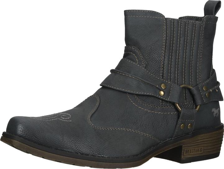 Actual product image Mustang These biker-style ankle boots are a casual way to get through the cold season. With two elasticated (40)