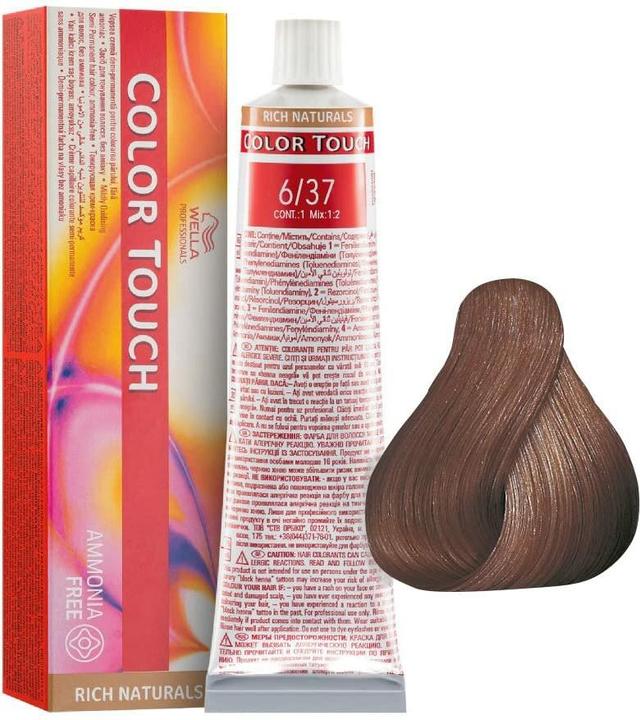 Immagine prodotto Wella Color Touch Rich Naturals 6/37 Dark Gold Brunette Blonde 60ml (6/37)