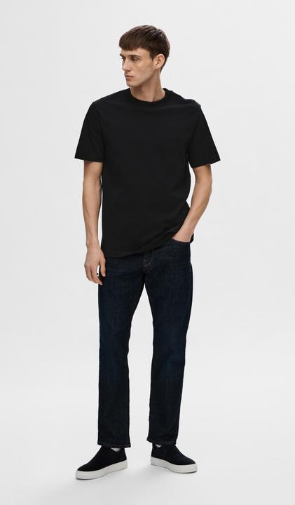 Image du produit Selected Homme T-shirt à col montant en coton bio (XL)