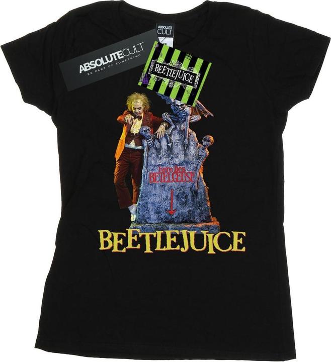 Beetlejuice TShirt Here Lies Baumwolle