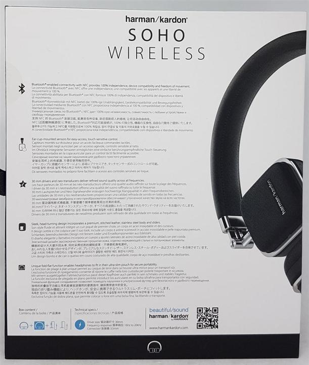 Image du produit Harman/Kardon Soho sans fil (9 h, Sans fil)