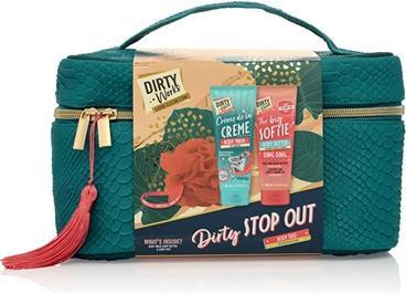 Immagine prodotto Dirty Works Set regalo per la cura del corpo in borsa cosmetica 3 pezzi