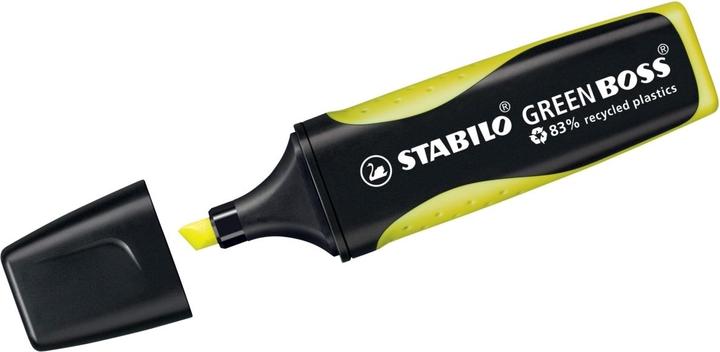 Actual product image STABILO GREEN BOSS highlighter (Yellow, 2 mm, 1 x)