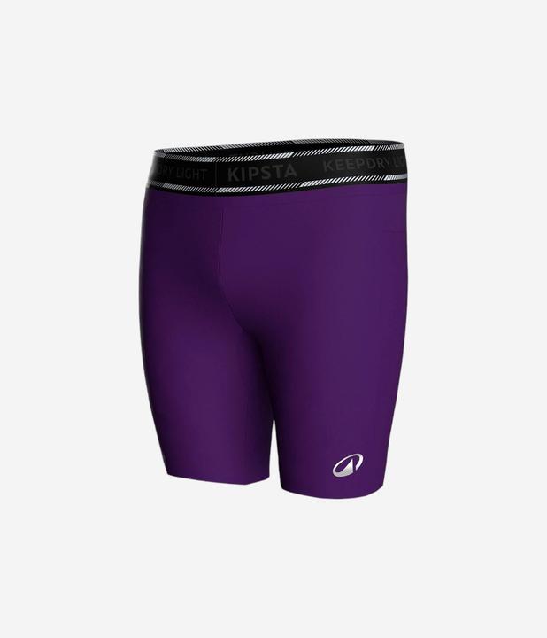 Immagine prodotto Kipsta Damen/Herren Fussball Funktionsshorts - Keepdry Light violett (M)