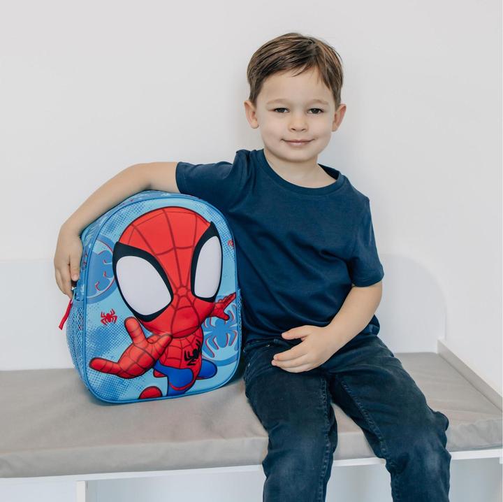 Actual product image Scooli Undercover Unisex Kid's 3D Backpack, Blue, One Size