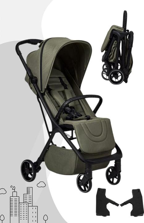 Actual product image Montana MOON Buggy Zoé moss/black