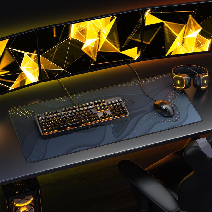 Image du produit Titanwolf Tapis de souris de jeu, 900 x 400mm XXL Speed Gaming Mousepad, Tapis de souris Très grande surface (XXL)