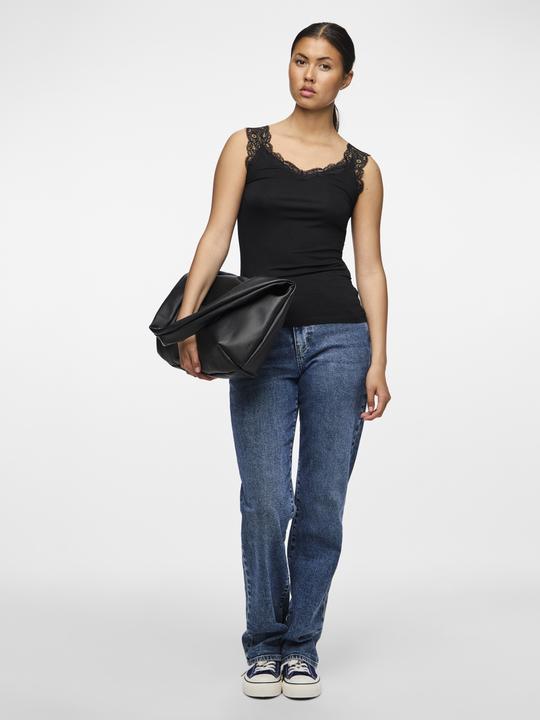 Actual product image Pieces Pcbarbera Lace Top Noos Bc (S)