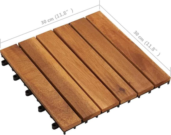 Actual product image VidaXL Cordelia (10 x, 30 x 30 cm)