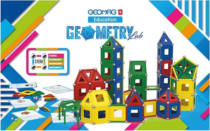 Actual product image Geomag Education Geometry Lab Recycled - LARGE 1439pcs